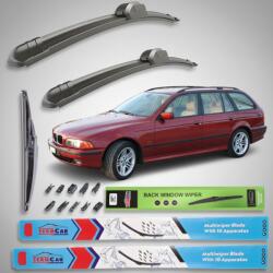 TeamCar Ștergătoare TeamCar® BMW Seria 5 E39 Touring (1995-2003) - Set Complet (TC-BMW-E39v-650-550)