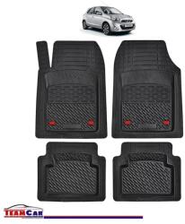 TeamCar Covorase Auto TeamCar® Tip Tavita Compatibile Nissan Micra Generatia K13 (2010-2017) Negru Material Rezistent (SKU-NISSAN-0002)