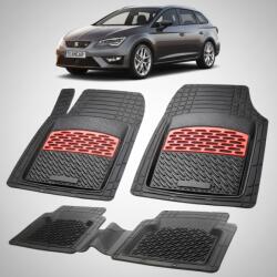 TeamCar® Covorase Seat Leon Combi Mk3 Compatibile 2012-2020 | Red (SEAT-Mk3-COMBIeresrs)