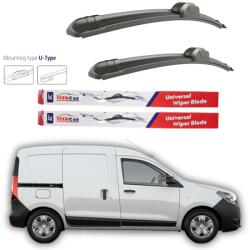 TeamCar Ștergătoare Dacia Dokker VAN 2012 - 2015 - Set față Flat (TCLOkj8KS5tr)