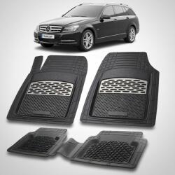 TeamCar Covorase Mercedes-Benz C-Class Compatibile S204 Facelift 2011-2014 | Silver (69WQ2r76yt5560)