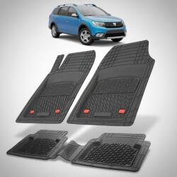 TeamCar® Covorașe Dacia Logan MCV Stepway Compatibile | Black Edition - TeamCar® (SK411q3jj6JH59)