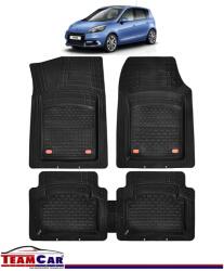 TeamCar® Covorase Auto TeamCar® Tip Tavita Compatibile Renault Scenic III (2009-2016) Negru Material Rezistent (Renault-Scenic-III-APF/330HG1)