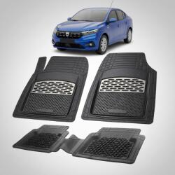 TeamCar Covorase Tip Tavita Compatibile Dacia Logan III 2020-2022 , Silver (SK417999ijJH59)