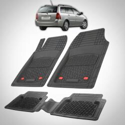 TeamCar Covorase Auto Tip Tavita Compatibile Toyota Corolla E12 Combi (2001-2007) Negru (SKU-COROLLAE12-20012007r)