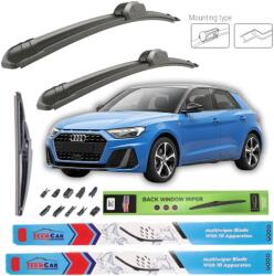 TeamCar Stergatoare Audi A1 (Sportback GBA) 2018+ - Set Complet (TCAUDIA1d40400)