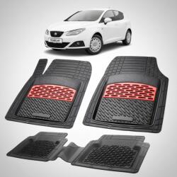 TeamCar Covorase Seat Ibiza Hatchback 5 Usi Compatibile 2008-2012 | Red (SEATcT1EAMC)