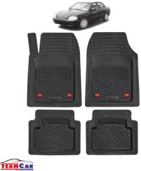TeamCar® Covorase Auto TeamCar® Tip Tavita Compatibile Kia Optima Generatia I (2000-2005) Negru Material Rezistent (SKU-KIA-0029)