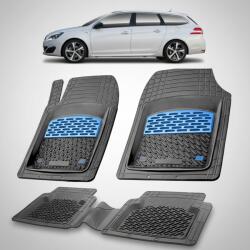 TeamCar Covorase Auto Tip Tavita Compatibile Peugeot 308 II SW (2013-2021) Blue (CV66PEUGEuu308IIa3)