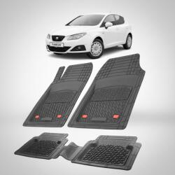 TeamCar® Covorase Seat Ibiza Hatchback 5 Usi Compatibile 2008-2012 | Black (SEcAT1TEAMC)