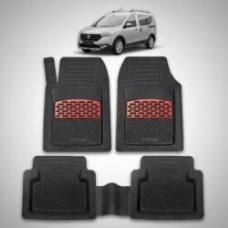 TeamCar Covorașe Dacia Dokker Stepway Compatibile | Red Edition - TeamCar® (SKUSLZdo222JH59)