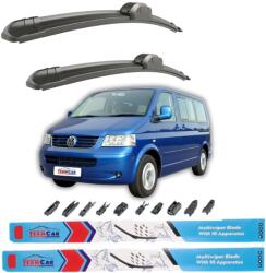 TeamCar Stergatoare Volkswagen Transporter T5 (2003-2012) TeamCar® - Set fata (19-F5h6RRQ113W)
