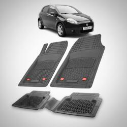 TeamCar Covorase Fiat Punto III Compatibile 4-usi 2005-2018 | Black (APF-Fiat-Punto-III-4-usi-(2005–2018)X3321)