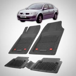 TeamCar Covorase Auto TeamCar® Tip Tavita Compatibile Renault Megane II Sedan (2002-2009) Negru (Renault-Megane-II-Sedan-APF/9957JFF5-II)