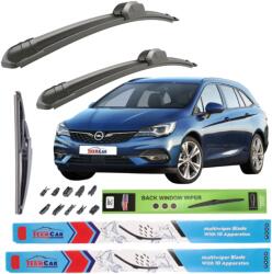 TeamCar Ștergătoare TeamCar® Opel Astra K Sports Tourer (2015-2021) - Set Complet (TC-ASTRAKct-650-400)