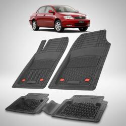 TeamCar Covorase Auto Tavita Compatibile Toyota Corolla E12 Berlina (2001-2007) Negru (SKU-COROLLAE12-20012007x)