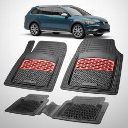 TeamCar® Covorase Tip Tavita Compatibile Volkswagen Golf (VII Alltrack) 2017-2020 , Red (SKgl77744d28JH5n)