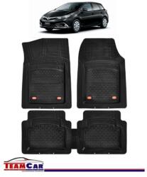 TeamCar Covorase Auto TeamCar® Tip Tavita Compatibile Toyota Auris Generatia II (2012-2018) Negru Material Rezistent (SKU-MIX-0040)