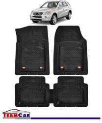 TeamCar® Covorase Auto TeamCar® Tip Tavita Compatibile Mercedes-Benz ML W164 (2005-2011) Negru, Material Rezistent (696DB3BC33)