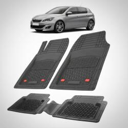 TeamCar Covorase Auto Tip Tavita Compatibile Peugeot 308 II (2013-2017) Negru (CVR-PEUGEOT308II-2013)