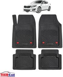 TeamCar® Covorase Auto TeamCar® Tip Tavita Compatibile Kia Optima Generatia III (2010-2015) Negru Material Rezistent (SKU-KIA-0031)