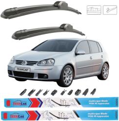 TeamCar Ștergătoare Volkswagen Golf 5 (2003-2005) TeamCar® - Set față (TC-GOLF5-550-475)