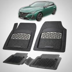 TeamCar Covorase Auto Tip Tavita Compatibile Peugeot 308 III SW - Silver (C77SW22q108I207)