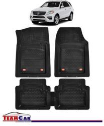 TeamCar Covorase Auto TeamCar® Tip Tavita Compatibile Mercedes-Benz ML W166 (2011-2015) Negru, Material Rezistent (AFCCA2BEB2)