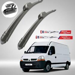 TeamCar Ștergătoare Renault Master II (1998-2010) Flat | Set față - TeamCar® (18-F5h6RRQ113W)