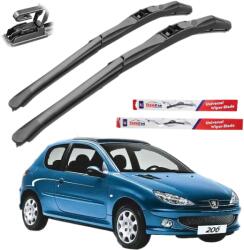 TeamCar Stergatoare Peugeot 206 (1998-2012) TeamCar® Hybrid - Set fata (50-F5h6RRQ113W)