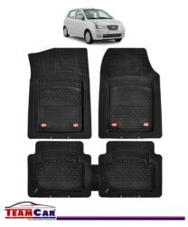 TeamCar Covorase Auto TeamCar® Kia Picanto BA (2004-2011) - Negru - Cauciuc Rezistent Tip Tavita (KIA-27C2F54D)