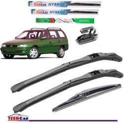 TeamCar Stergatoare Opel Astra F Caravan (1991-1998) TeamCar® Hybrid - Set Complet (72-FRssii113W)