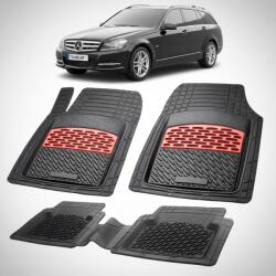 TeamCar Covorase Mercedes-Benz C-Class Compatibile S204 Facelift 2011-2014 | Red (69Wku7dd4CA560)