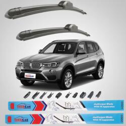 TeamCar Ștergătoare BMW X3 F25 (2010-2017) 61612183576 Flat | Set față - TeamCar® (BMW-APF-X3f25)
