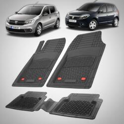 TeamCar Covorașe Dacia Sandero Compatibile | Black Edition - TeamCar® (APF/Dacia/Sandero-set.covorase)
