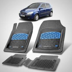 TeamCar Covorase Auto Cauciuc Compatibile Hyundai Getz 2002-2011- Blue (HYUfrH87u65432wqS1)