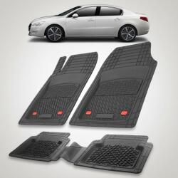 TeamCar Covorase Auto TeamCar® Tip Tavita Compatibile Peugeot 508 I (2010-2018) Negru (CVR-PEUGEOT508I-2010)