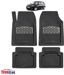 TeamCar® Covorașe Auto TeamCar® Tip Tăviță Compatibile Dacia Sandero I (2008-2012) - Silver (3-DAC-SANDEROI-HATCHBACK)