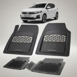 TeamCar Covorase Tip Tavita Compatibile Dacia Sandero III Facelift 2026+ , Silver (Shh5sdKl788m5H5)