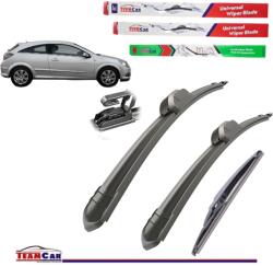 TeamCar Stergatoare Opel Astra H GTC (3 uși, 2005-2010) TeamCar® Flat - Set Complet (40-F5h77uuy3W)