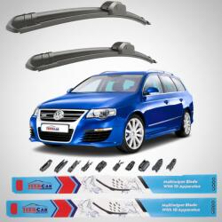 TeamCar Ștergătoare Volkswagen Passat B6 Variant (2005-2010) TeamCar® - Set față (TC-PASSB6-600-475)