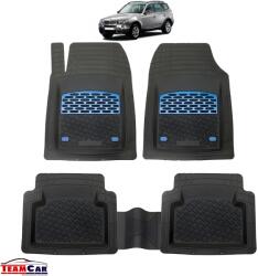 TeamCar Covorase Auto TEAMCAR® Tip Tăvită pentru BMW X3 E83 2003-2010, Blue (2-covorase-BMW/X3/E83/2003-2010-APF-RRF)