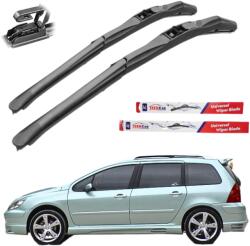 TeamCar Stergatoare Peugeot 307 SW (2001-2008) TeamCar® Hybrid - Set fata (54-F5h6RRQ113W)