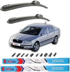 TeamCar Ștergătoare Skoda Octavia II Hatchback (1Z3) (2004-2009) | Set Față - TeamCar® (TC-OCTA2-550-450)