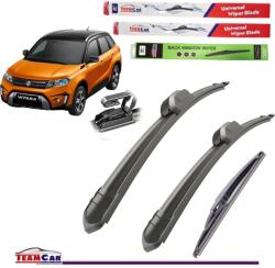 TeamCar Ștergătoare TeamCar® Suzuki Vitara IV (2015-prezent) - Set Complet Flatlat (TC-SUZ-VIT446y0400)