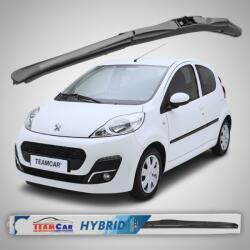 TeamCar Ștergător Peugeot 107 5 uși Facelift II (2012-2014) Hibrid | Față - TeamCar® (C1iP1LI8726dT52l)
