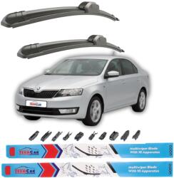 TeamCar Ștergătoare Skoda Rapid Liftback (NH3) (2012-2019) - Set Față - TeamCar® (TRAPID6098400)