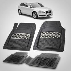 TeamCar® Covorase Audi A3 8P Hatchback 5 Usi Compatibile 2003-2013 | Silver (3-SKU-AUDIA38PHATCHBACK5USI)