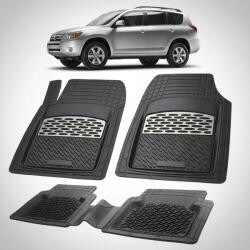 TeamCar Covorase Auto Cauciuc Compatibile Toyota RAV4 (2006-2012) Silver (SKUdcMIXsx0043)