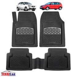 TeamCar Covorase Volkswagen Polo 4 Hatchback Compatibile 2001-2009 | Silver (3-VW-IV-HATCHBACK-59K1)